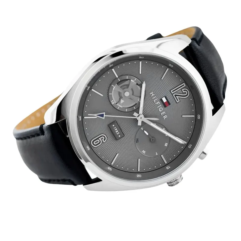 Tommy Hilfiger Deacan Grey Dial Quartz Men's Watch- 1791548